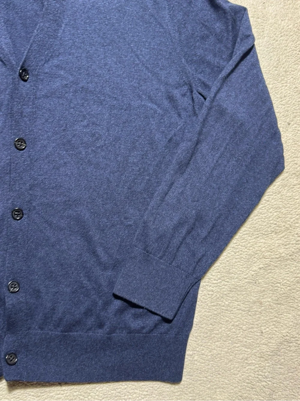 Banana Republic Sweater Mens XL Luxury Blend Silk Cashmere Cardigan Button Up